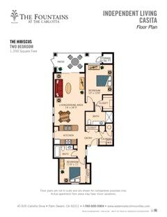The Hibiscus floorplan image