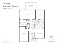 The Standard Center Cottage floorplan image