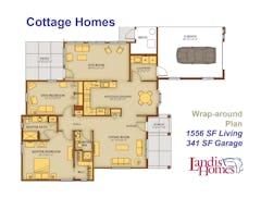 The Wrap Around Cottage floorplan image