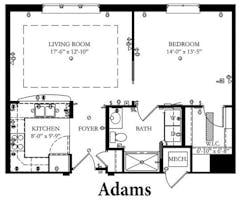  Adams floorplan image
