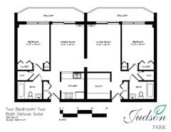 The Deluxe Suite  floorplan image