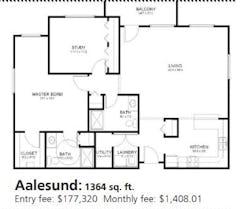 The Aalesund floorplan image