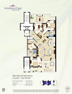 Classic  2nd Floor floorplan image
