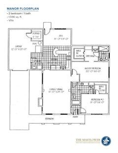 Manor floorplan image