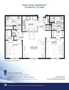 The Apartment F floorplan image