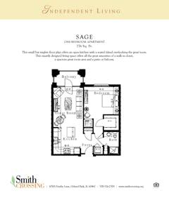 The Sage floorplan image