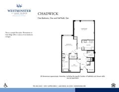 The Chadwick floorplan image