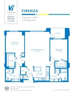 The Firenza floorplan image