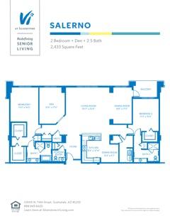 The Salerno floorplan image