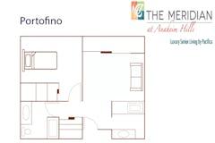 The Portofino floorplan image