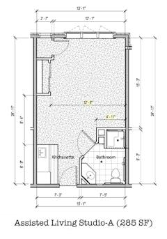 Studio Suite floorplan image