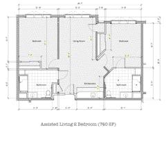 Two Bedroom Suite floorplan image
