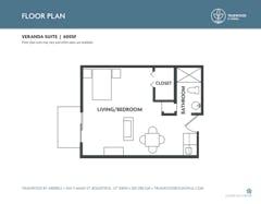 Veranda Suite floorplan image