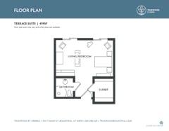 Terrace Suite floorplan image