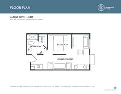 Alcove Suite floorplan image