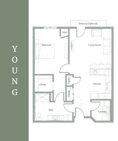Young floorplan image