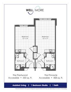 The Pinnacle Accessible floorplan image