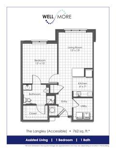 The Langley Accessible floorplan image