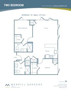 Two Bedroom - C2 floorplan image