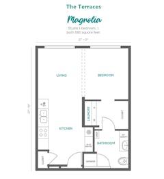 Magnolia floorplan image