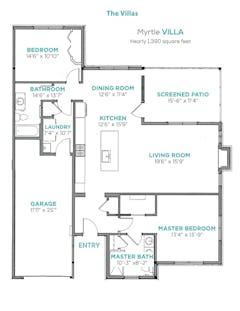 Villas floorplan image