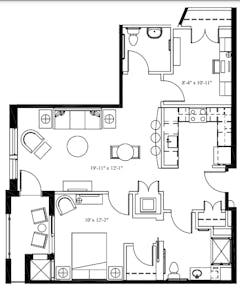 The Davenport floorplan image