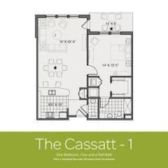The Cassat-1 floorplan image