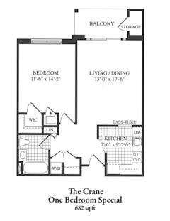The Crane  floorplan image