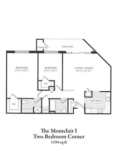 The Montclair I  floorplan image