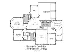 The Bloomfield  floorplan image