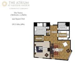 The Tinton floorplan image