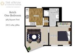The Ketch floorplan image