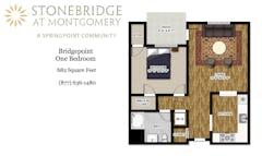 The Bridgepoint floorplan image