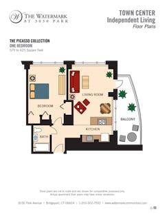 The Picasso floorplan image