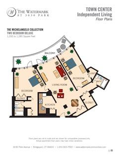 The Michelangelo floorplan image