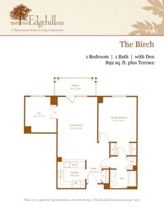 The Birch floorplan image