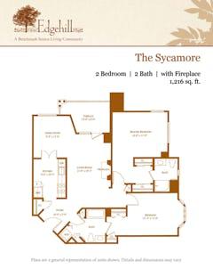 The Sycamore floorplan image