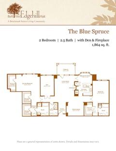 The Blue Spruce floorplan image