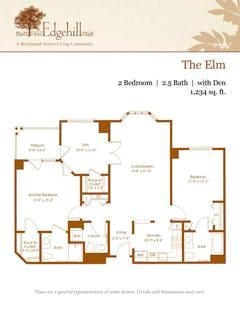 The Elm floorplan image
