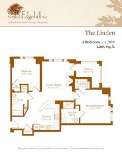 The Linden floorplan image