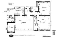 The Cottage P1 floorplan image