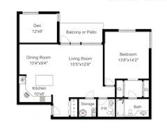 The Apartment Floor Plan floorplan image