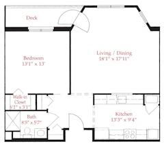 The Mystic  at Mountain View floorplan image