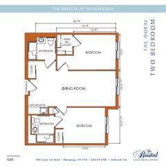 The Doral floorplan image