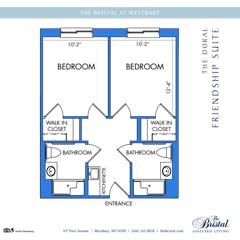The Doral - Friendship Suite floorplan image