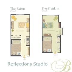 The Eaton floorplan image