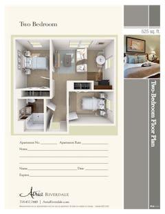Two Room Shared Suite floorplan image