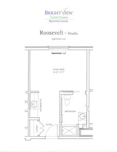 The Roosevelt floorplan image