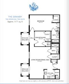The Granby floorplan image