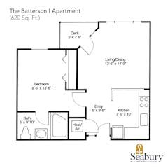 The Batterson Apartment floorplan image